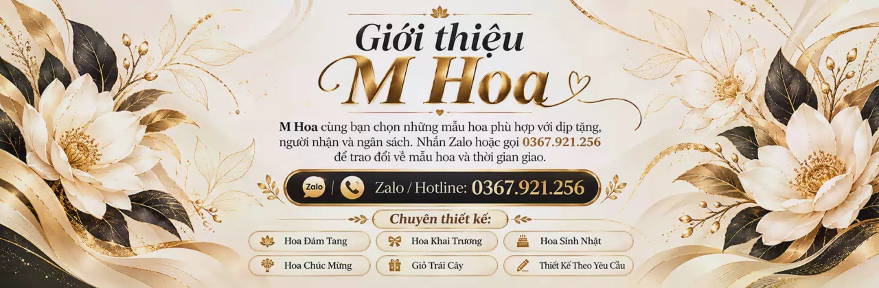 Ảnh bìa Shop hoa tươi Xã Hồng Phong Ninh Bình - Gói ghém những lời muốn gửi